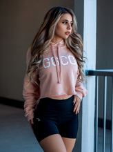 Load image into Gallery viewer, GGCO. Blush Crop Hoodie